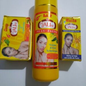peau jaune lotion, soap, oil