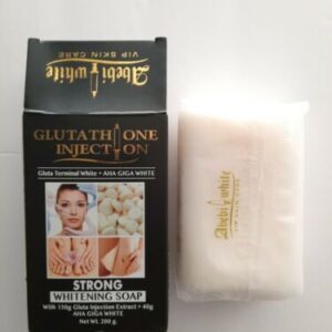 abebi white glutathione Injection gluta terminal White +AHA GIGA WHITE soap.200g