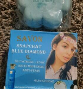 snapchat blue diamond soap 200g