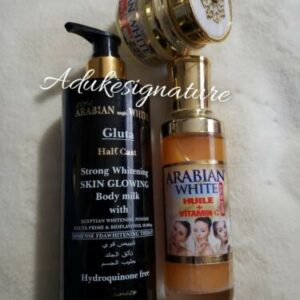 Arabian magic White lotion, oil,face cream