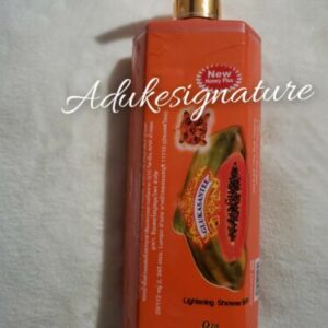 asantee papaya honey body wash + Q10, AHA