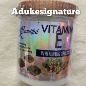Soft & beautiful vitamin E spa salt