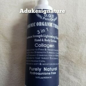 Dynamic organic therapy maximum strength lotion