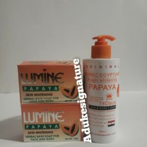 egyptian papaya lotion,lumine papaya 2 bar