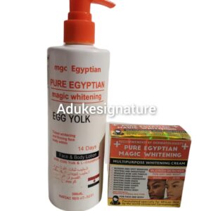 Pure egyptian gold magic whitening lotion and multipurpose cream