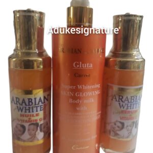 Arabian magic white carrot milk, serum,oil