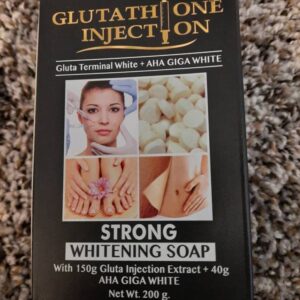 abebi white glutathione injection gluta  terminal white+ aha giga soap