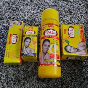 Peau jaune body lotion 500ml, tube cream, oil, soap