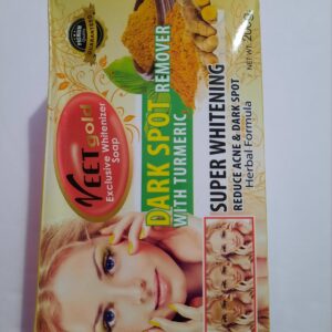 Veet gold exclusive whitenizer turmeric dark spot remover soap 200g