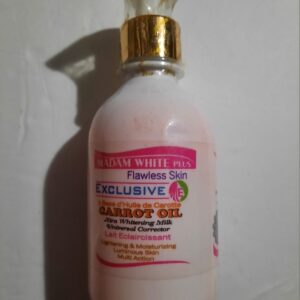 Madam white plus body milk with Carrot oil