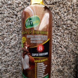 Veet gold coffee coconut shower bath spf25