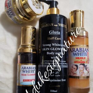 Arabian magic white lotion, face cream,cleanser, oil