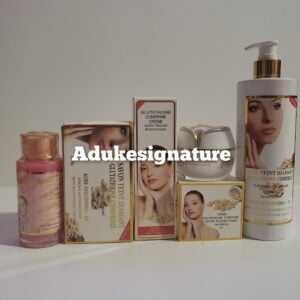 glutathione comprime lotion, pink serum, soap, face cream,tube cream