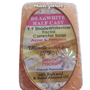 Dear white half cast facial corrector soap