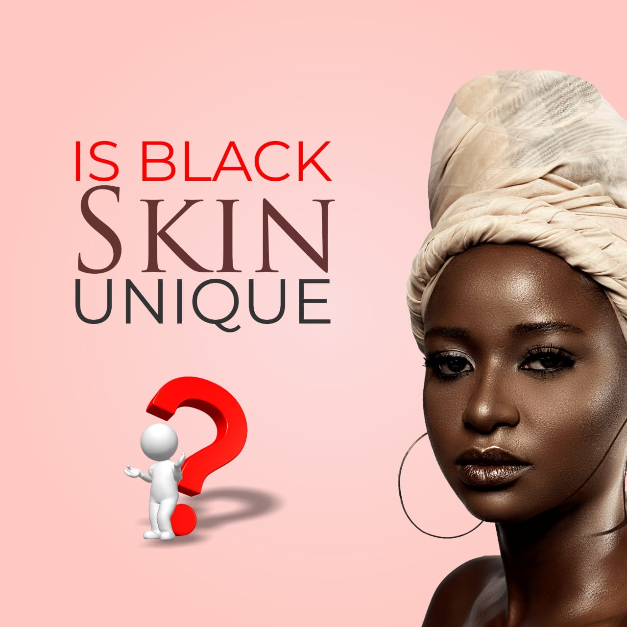 Is black skin unique