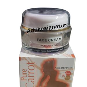 Pure carrot flawless face cream