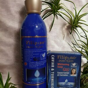 Filipino caviar turmeric body lotion, soap