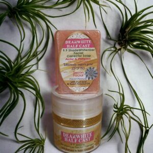 Dear white face cream, facial correction bar