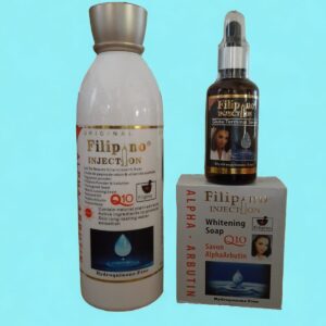 Filipino alpha arbutin lotion, soap, serum