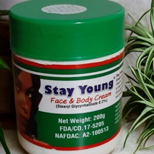 Stay young face and body cream