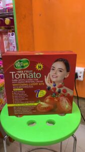 Veet gold tomato dark spot corrector kits